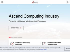 'hiascend.com' screenshot