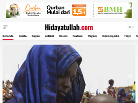 'hidayatullah.com' screenshot