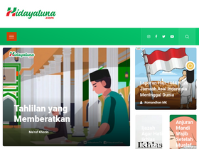 'hidayatuna.com' screenshot