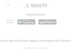 'hideout.tv' screenshot