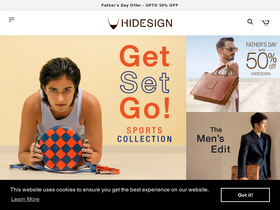 'hidesign.com' screenshot