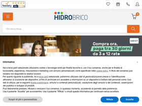 'hidrobrico.it' screenshot