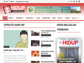 'hidupkatolik.com' screenshot