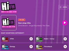 'hifmradio.com' screenshot