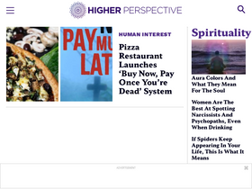 'higherperspectives.com' screenshot