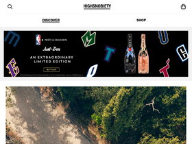 'highsnobiety.com' screenshot