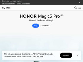 'hihonor.com' screenshot