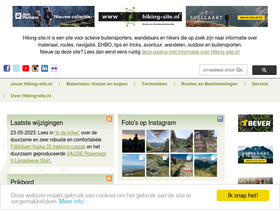 'hiking-site.nl' screenshot