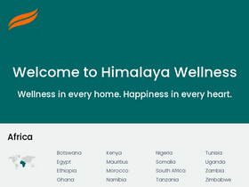 'himalayawellness.com' screenshot