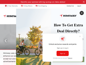 'himiwaybike.com' screenshot