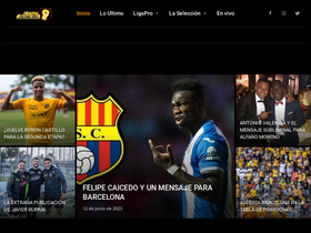 'hinchaamarillo.com' screenshot