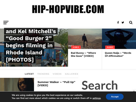 'hip-hopvibe.com' screenshot