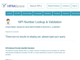 'hipaaspace.com' screenshot