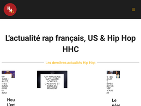'hiphopcorner.fr' screenshot