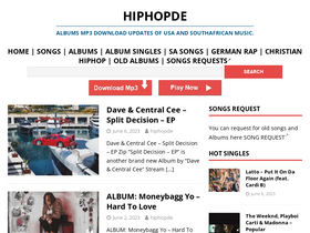 'hiphopde.com' screenshot