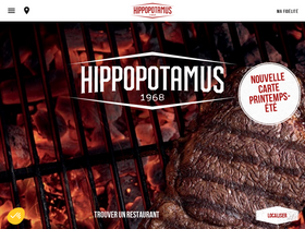 'hippopotamus.fr' screenshot