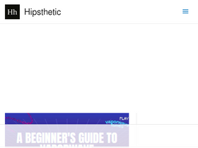 'hipsthetic.com' screenshot