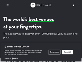 'hirespace.com' screenshot