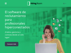'hiringroom.com' screenshot