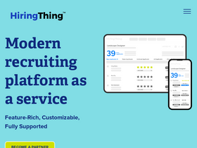 'hiringthing.com' screenshot