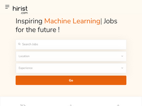 'hirist.com' screenshot