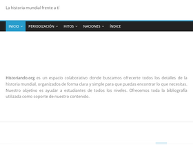 'historiando.org' screenshot