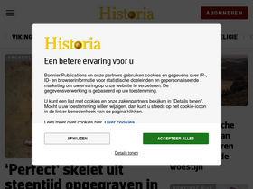 'historianet.nl' screenshot