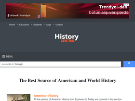 'historycentral.com' screenshot