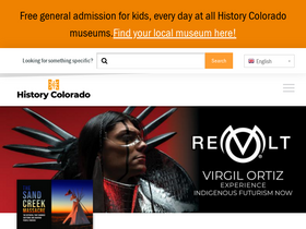 'historycolorado.org' screenshot