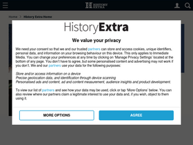 'historyextra.com' screenshot