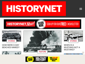 'historynet.com' screenshot