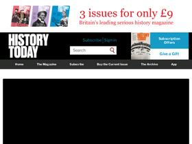 'historytoday.com' screenshot