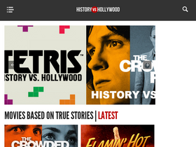 'historyvshollywood.com' screenshot