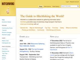 'hitchwiki.org' screenshot