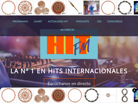 'hitfm.es' screenshot