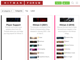 'hitmanforum.com' screenshot
