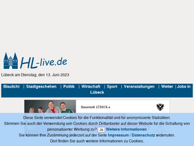 'hl-live.de' screenshot