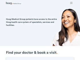 'hoagmedicalgroup.com' screenshot