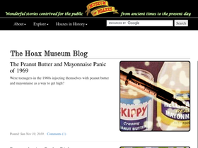 'hoaxes.org' screenshot