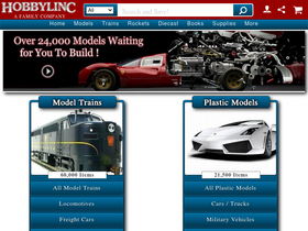 'hobbylinc.com' screenshot