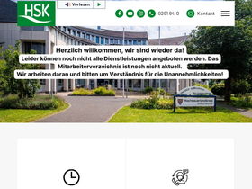 'hochsauerlandkreis.de' screenshot