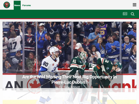 'hockeywilderness.com' screenshot