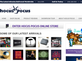 'hocus-pocus.com' screenshot