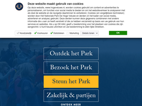 'hogeveluwe.nl' screenshot