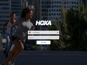 'hoka.com' screenshot