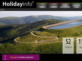 'holidayinfo.cz' screenshot
