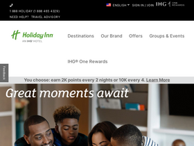 'holidayinn.com' screenshot