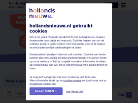 'hollandsnieuwe.nl' screenshot