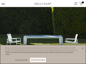 'hollyhunt.com' screenshot