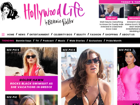'hollywoodlife.com' screenshot